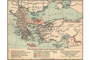 Byzantine Ottoman map